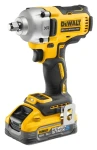 DeWalt / Aku rázový utahovák / 18V / Upínání: 1/2" / 2 000 ot-min / 812 Nm / 2x 5,0 Ah POWERSTACK / nabíječka / kufr (DCF891H2T)