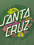 Santa Cruz Asp Flores Dot Front SAGE pánské tričko krátkým rukávem