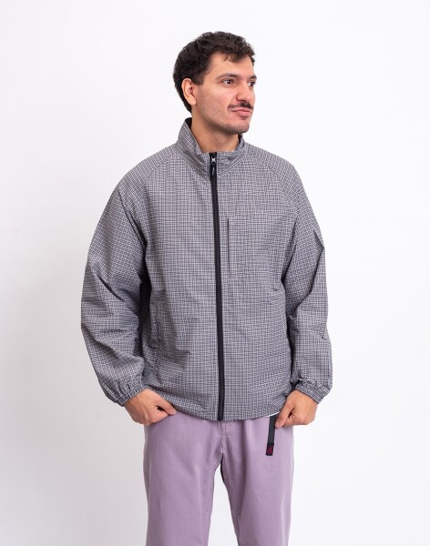 Gramicci Mini Check Nylon Jacket Seal Check L