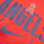 Nike Pánská mikina Los Angeles Angels MLB Club Slack Hoodie Velikost: S