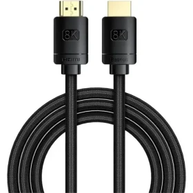 Baseus High Definition Series HDMI 2.1 černý / Kabel / 8K 60 Hz / HDR / 48 Gbps / 2 m (CAKGQ-K01)