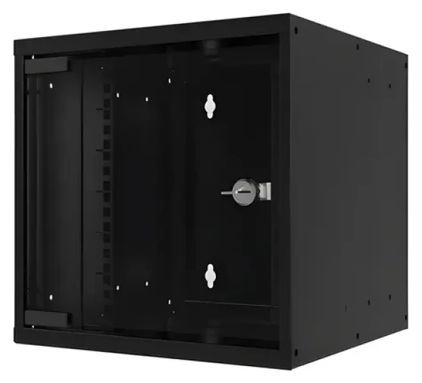 EFB WGB-1006TS.30 černá / Nástěnný rozvaděč / 10" / 6U / 312x304x300 mm / IP20 (WGB-1006TS.30)