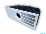 Turbínový protiproud BINDER Hydrostar BGA Single 160K Poly-Schacht Max. 160 m3 / h, polypropylenová instalační krabice