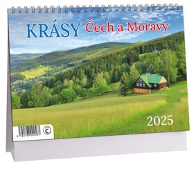 Stolní kalendář ARIA 2025 - Krásy Čech a Moravy