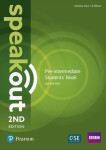 Speakout 2nd Pre-intermediate Student´s Book with Active Book with DVD