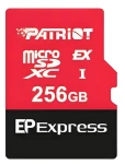 Patriot EP Express microSDXC 256 GB / Paměťová karta / UHS-I U3 V30 / Class 10 / 800/600 MB/s (PEF256GEPEXMCX)