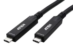 ATEN UE3415F černý / Kabel USB-C / AOC / 10Gbps / DP / PD 60W / 15m (UE3415F-AT)