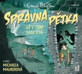 Správná pětka 8. už v tom zase lítá (audiokniha - čte Michaela Maurerová) - Enid Blytonová