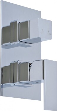 RAV Slezák - LOIRA - Vanová/Sprchová baterie podomítková 2-cestná s tělesem, Chrom LR586K LR586K