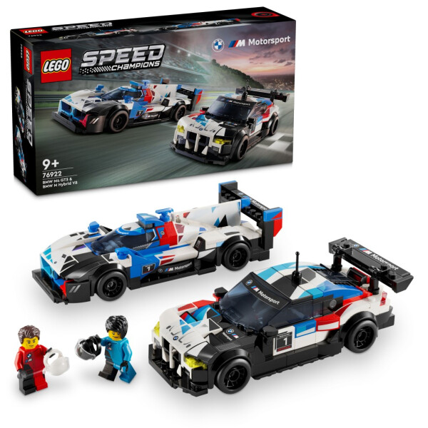 LEGO® Speed Champions 76922 Závodní auta BMW M4 GT3 a BMW M Hybrid V8 - LEGO® Speed Champions