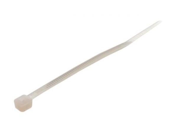 Stahovací nylonový pásek CV-165 - Bílý, 165 x 2,5 mm