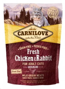 Carnilove Fresh Chicken & Rabbit for Adult Cats 400 g