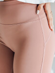Dámské legíny do zvonu FARAFII růžové FashionStreet UY2616 L