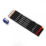 Derwent Charcoal uhel v tužce sada 6 ks v plechové etui