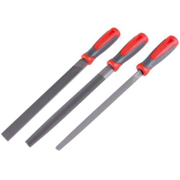 FESTA 22185 Pilníky na kov, sada 3ks, 250mm