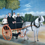 Nástěnný kalendář poznámkový 2027 Notique Henri Rousseau, 30 x 30 cm