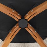 Jídelní židle, béžová, látka, DCH-D1348 CRM2