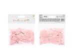 Konfety srdíčka světle růžové papírové 15 g Konfety srdíčka světle růžové papírové 15 g