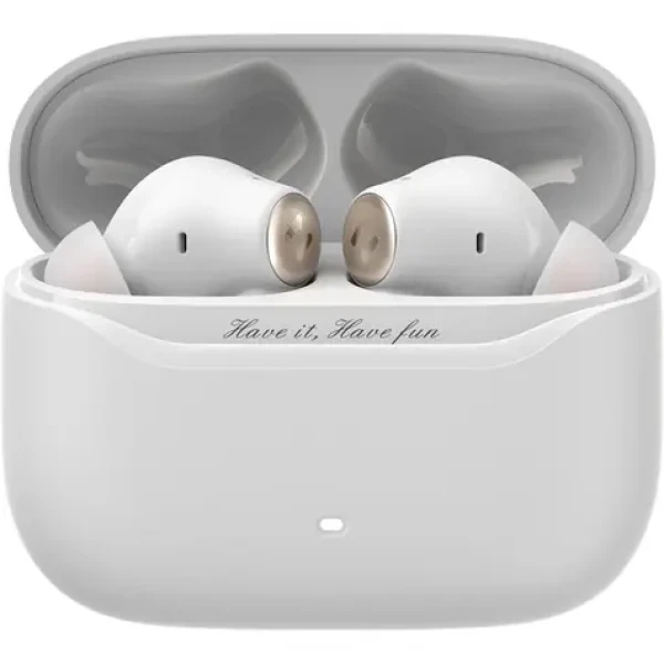 Havit TW991 PRO bílá / Bezdrátová sluchátka do uší / ANC / Bluetooth 6.0 / nabíjecí pouzdro / až 30 h (TW991 PRO(SPACE NC01T) białe)