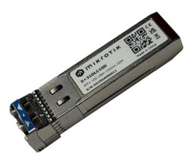 MikroTik SFP+ (miniGBIC) modul S+31DLC10D, SM, 10km, 10G EDF_1015398