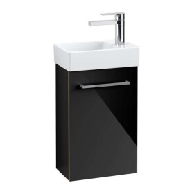 VILLEROY & BOCH - Avento Umyvadlová skříňka, 34x51x20 cm, 1 dvířka, Crystal Black A87601B3