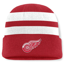 Fanatics Pánská zimní čepice Detroit Red Wings NHL Swipe Cuffed Beanie