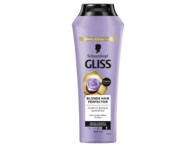 Schwarzkopf Gliss Blonde Hair Perfector Fialový šampon 250ml