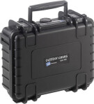 B&W Outdoor Case Type 500 black, foam 500/B/SI