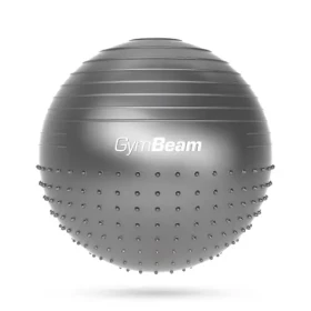 Masážní fitball FitBall 65 cm - GymBeam (20 x 2,8 g, šedá) (81754-1-single_variant)