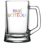 Personalizovaná pivní sklenice pro paní učitelku/pana učitele