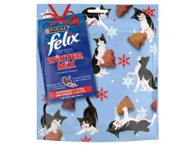 Purina Felix Winter Mix Krůtí brusinky 200 g / Pamlsky pro kočky (8445291774704)
