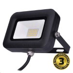 LED reflektor 20W černý 1700lm 5000K IP65 Solight WM-20W-L