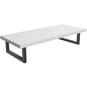 CERANO - Deska pod umyvadlo Navira Pro + 2 konzole pod desku - bílá matná - 60x46x3,6 CER-606018