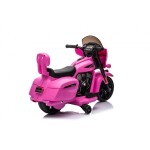 Mamido Dětská elektrická motorka Chopper INDIAN růžová