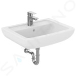 IDEAL STANDARD - Eurovit Umyvadlo 600x460x190 mm, s přepadem, 1 otvor pro baterii, bílá V302701