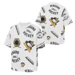 Outerstuff Dětské tričko Pittsburgh Penguins NHL Unstoppable All Over Print Short Sleeve Elevated Velikost: Dětské XL (170 – 176)