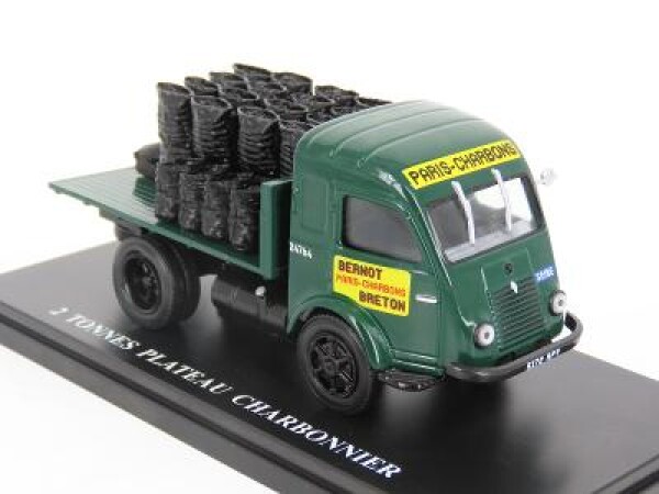 Renault 2 Tonnes Plateau Charbonnier Hachette 1:43 B025