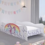 DumDekorace Pohádková dětská postel My Little Pony 160 x 80 cm