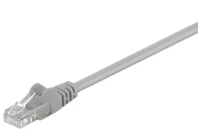 Goobay 68352 šedá / Patch kabel / Cat 5e / U/UTP / RJ-45 / 15 m (68352)