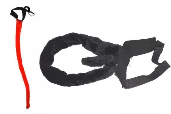 Wiky Ocas karneval čertí červený