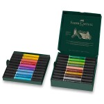 Popisovač Faber-Castell Pitt Artist Pen Dual Marker sada 20 ks
