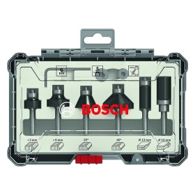 BOSCH 2607017468 / Sada fréz s 6mm vřetenem TrimEdging / 6 ks (2607017468)