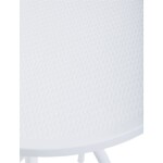 Stůl jídelní, bílý plast