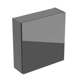 GEBERIT - Skříňka 45x47x15 cm, 1 dvířka, panty L/P, lávová/sklo lávové 502.319.JK.2