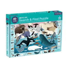 Mudpuppy Puzzle skládej a hledej Život v Arktidě