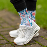 Ponožky Eleven Nina Meadow White Velikost: L-XL (42 - 45)