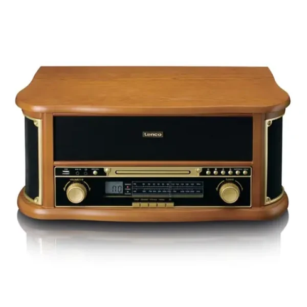 LencoTCD-2551 / Gramofon s rádiem a BT / 33 45 78 RPM / BT / RCA / repro (TCD-2551)