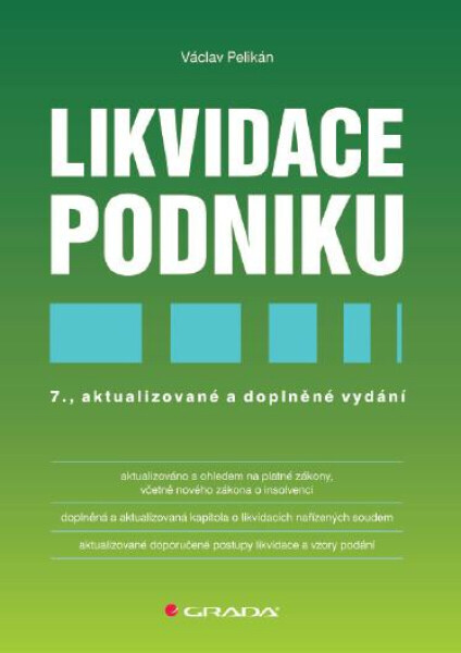 Likvidace podniku - Václav Pelikán