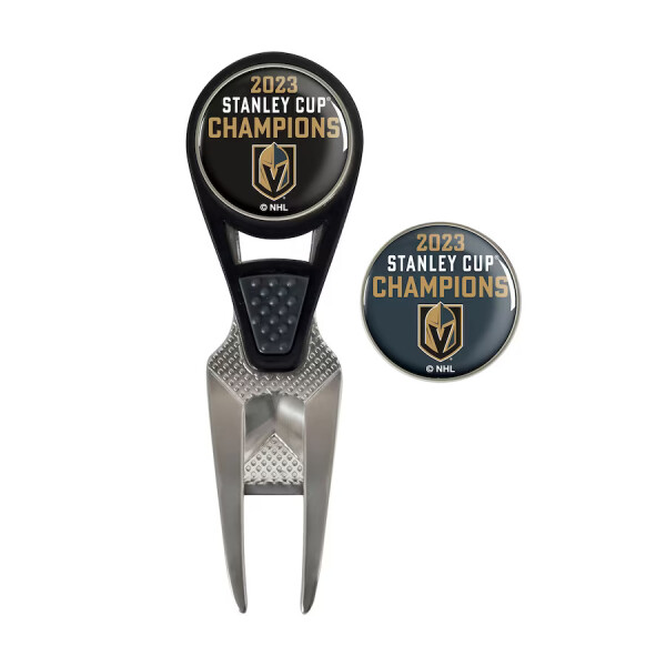 Fanatics Golfový set Vegas Golden Knights NHL 2023 Stanley Cup Champions CVX Repair Tool & Ball Marker Set