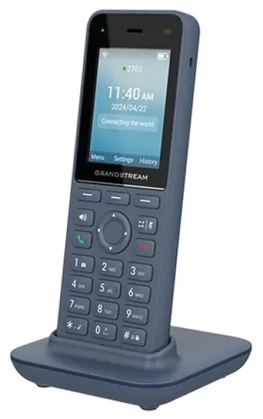 Grandstream WP826 šedo-černá / VoIP telefon / WiFi 6 / 3x SIP účet / 2,4" displej / Bluetooth (WP826)